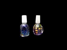 14 MM BLUE WITH GOLD ART HANDMADE BOWL