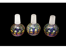 14MM/40 Gr DOUBLE GLASS FANCY HERB BOWL