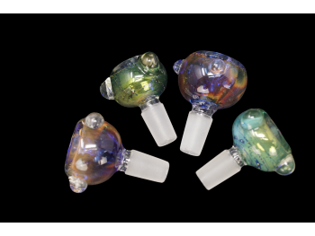 14MM-40 Gr DOUBLE BLOWN DELUXE HERB BOWL