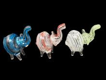 4"/105 Gr. STRIPE ART  ELEPHANT HAND PIPE