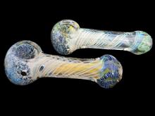 4.5" COLORED AND FUMED HAND PIPE