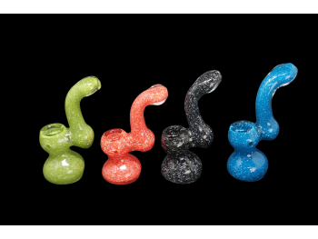 5.25'/ 115 GR USA FRITED COLORFUL BUBBLER-4 CT BUNDLE