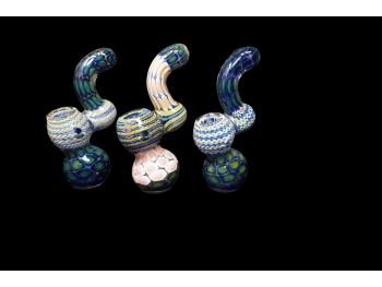 6'-90 Gr. PYTHON ART BUBBLER