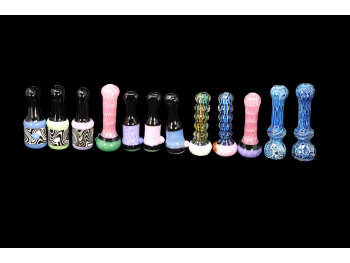 12 CT BUNDLE HIGH END CHILLUM , DESIGNS & COLORS AS PICTURE