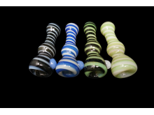 3'/38Gr  DELUXE CHILLUM/  COLOR ASSORTED