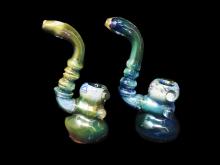 7"/245 Gr. DOUBLE GLASS FANCY BUBBLER