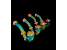 6'/150 Gr DUBLE GLASS DELUXE SHERLOCK PIPE