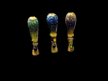 3.5"/40 Gr. DOUBLE GLASS FANCY CHILLUM