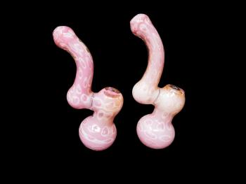 7”/220 Gr. US MILKY TUBE PINK HIGH END BUBBLER 