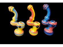 6.5"/25 Gr US  FRIT ART HIGH END  BUBLER/ COLOR ASSORTED