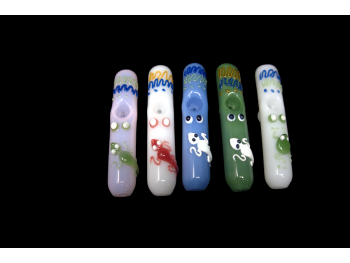 6"/110 Gr SLIME COLOR TUBE WITH ANIMAL ART STEAM ROLLER, COLOR MIX