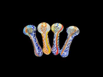 3"/3.25" ART SPOON PIPE