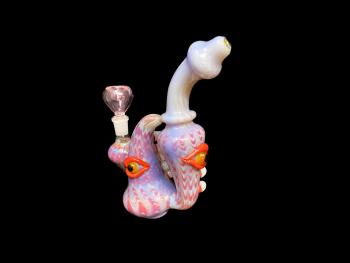 8"/450 Gr MONSTER FACE ARTISTIC WATER BUBBLER