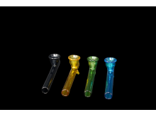 4'COLOR TUBE HAND PIPE, MIX COLORS