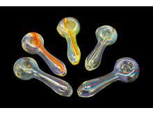 3"-3.25"/45 Gr FUMED AND STRAIGHT LINES ART PIPES, COLOR VARY