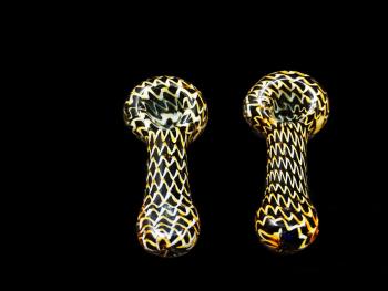 3"/52 Gr. DOUBLE GLASS FANCY PIPE