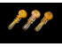 3.75'-70Gr TRIPLE RIM GOLDEN HAND PIPE