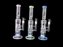 15.5”/980 Gr. DOUBLE CHAMBER SLIME COLOR TOP WATER PIPE