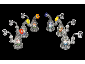 4.5"/150 Gr MINI RIGS WITH Q BANGER, COLOR ASSORTED