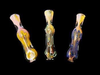 3.75"/35 Gr. GOLDEN DICHRONIC CHILLUM