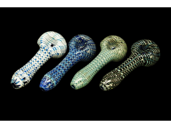 4.75"/90 Gr SNAKE SKIN  ART ON COLOR TUBE, MIX COLOR