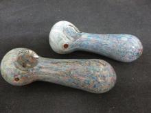 4.5"MIX FRIT R4 ART HAND PIPE