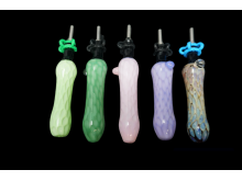 4' SLIME COLOR TUBE HONEYCOMB PRINT NECTAR COLLECTOR SET