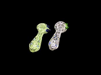 4.5”/150 Gr. SLIME COLOR ART PIPE WITH STAR 
