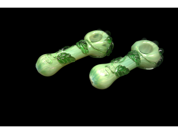 4.5' 135 Gr LEAF ART HAND PIPE