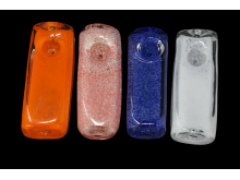 4"/140 Gr FRITED SQUARE HAND PIPE, COLOR MIX