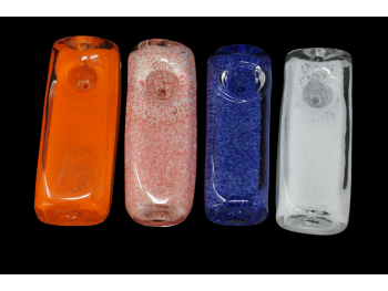 4"/140 Gr FRITED SQUARE HAND PIPE, COLOR MIX
