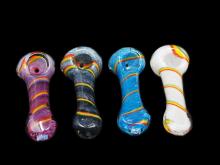 3.25" SILVER FUMED FRIT ASSORTED COLOR