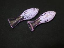 PINK/PURPLE  FLAT CHILLUM