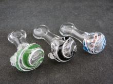 3" SPOON WITH MARBLE