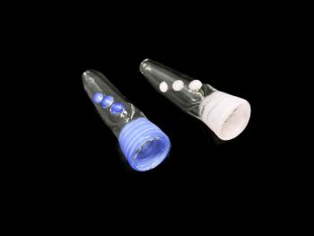 3.25"/33 Gr SLIME COLOR ART FANCY CHILLUM, COLOR MIX