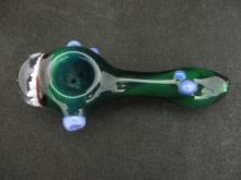 4" GREEN FLOWER HEAD PIPE