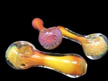 HONEYCOMB ART GOLD FANCY PIPE