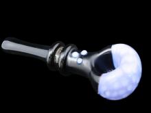 5.5" BLACK TUBE FANCY PIPE