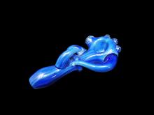 5" 125 Gr BLUE FANCY/ CRAZY HAND PIPE