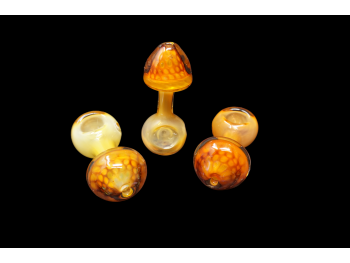 3.75-4' 90-95 Gr HONEY MUSHROOM HAND PIPE