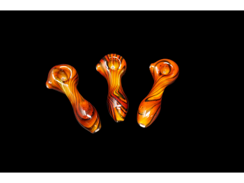 4.5' 105 Gr FLAMING HOT ART AMERICAN  HAND PIPE