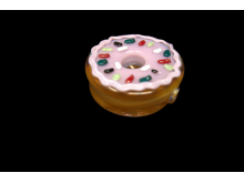 DONUT WITH SPRINKELS HAND PIPE