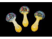 4' 140 Gr OPEN MOUTH WITH TEETH ART DRY HAND PIPE