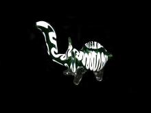 WHITE & GREEN ELEPHANT- HEAVY