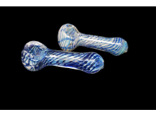4.5' 150 GR FUMED ART HAND PIPE