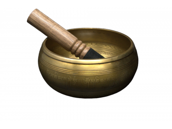 14.5 CM/4068 Gr HAND MADE TIBETAN HEALING BOWL