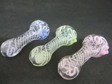 4" SLIME COLOR ART PIPE/ COLO ASSORTED