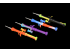6"/20 Gr AK 47 SHAPE SILICONE NECTAR STRAW WITH 10 MM NAIL