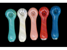 5'/90-95 Gr SWIRL ART PIPE/ COLOR MIX