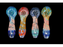 4.5'/90 Gr MULTI COLOR ART BRIGHT TONE HAND PIPE